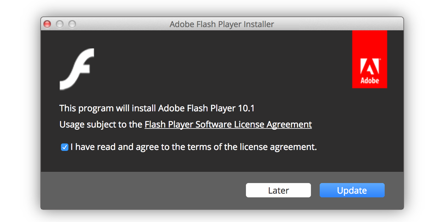 Flash Update For Mac